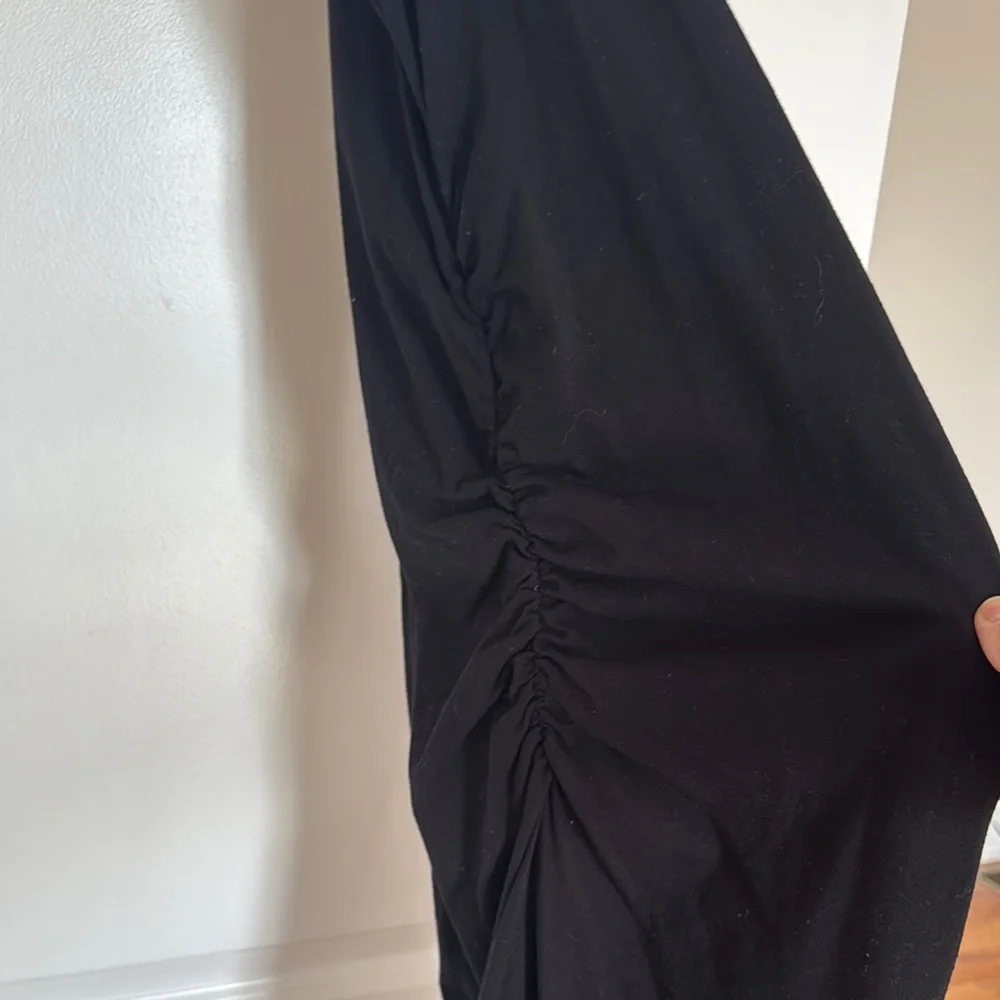 Michael Stars Black Halter Bodycon Maxi Dress - Picture 3 of 4